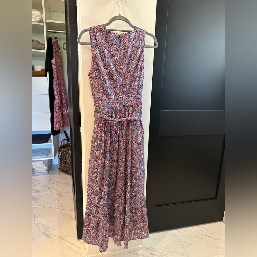 JCrew Liberty floral dress SZ 8 worn once - Picture 5 of 6